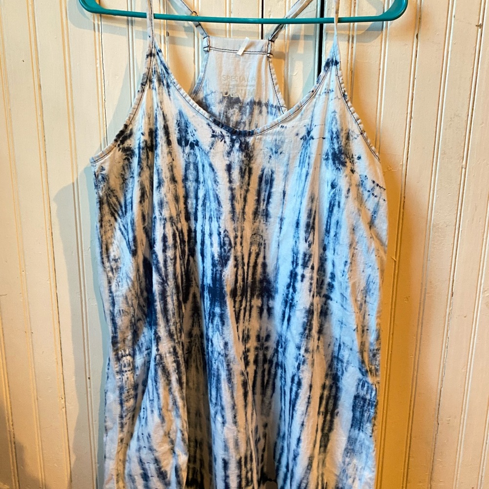 Special A Denim Tie Dye Dress M